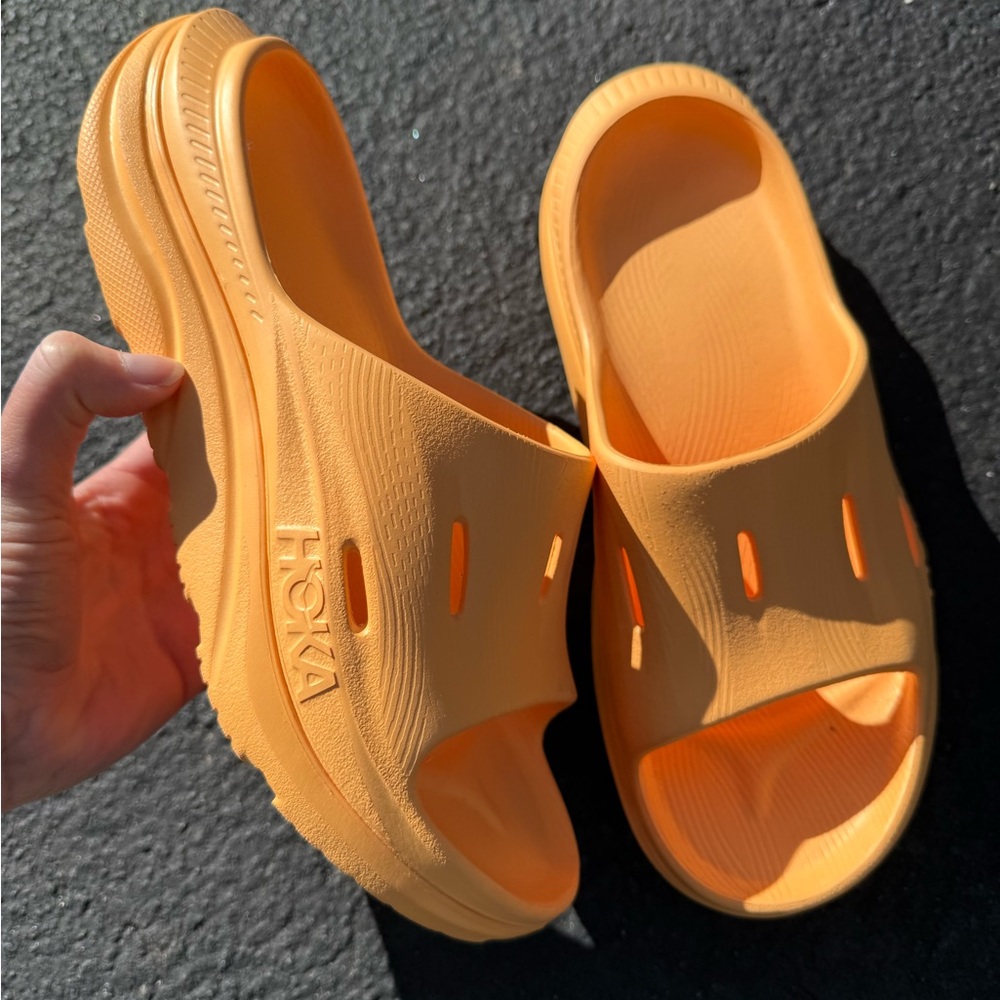 Hoka ORA Recovery Slide 3 in Sherbert